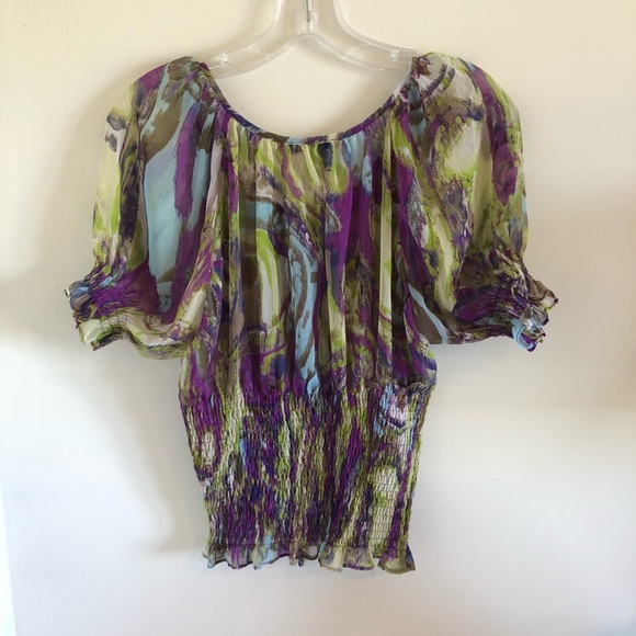 Forever 21 chiffon top size medium - Picture 4 of 4